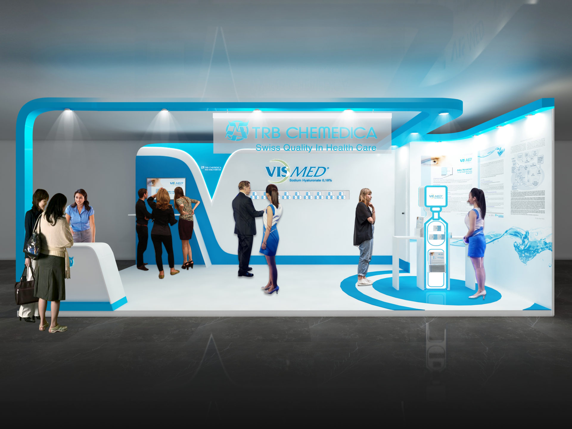 Gian hàng triển lãm VOS 2016