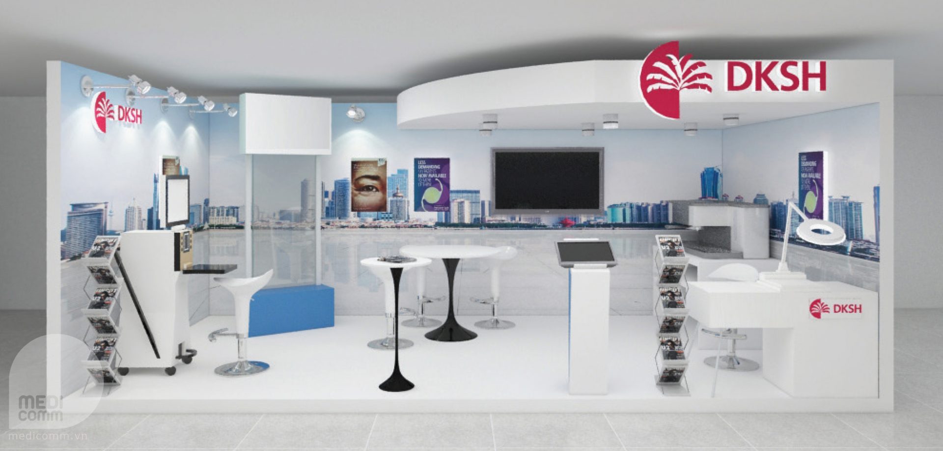 Gian hàng triển lãm VOS 2018