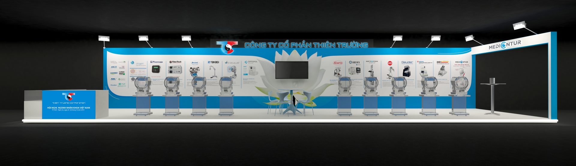 Gian hàng triển lãm VOS 2019