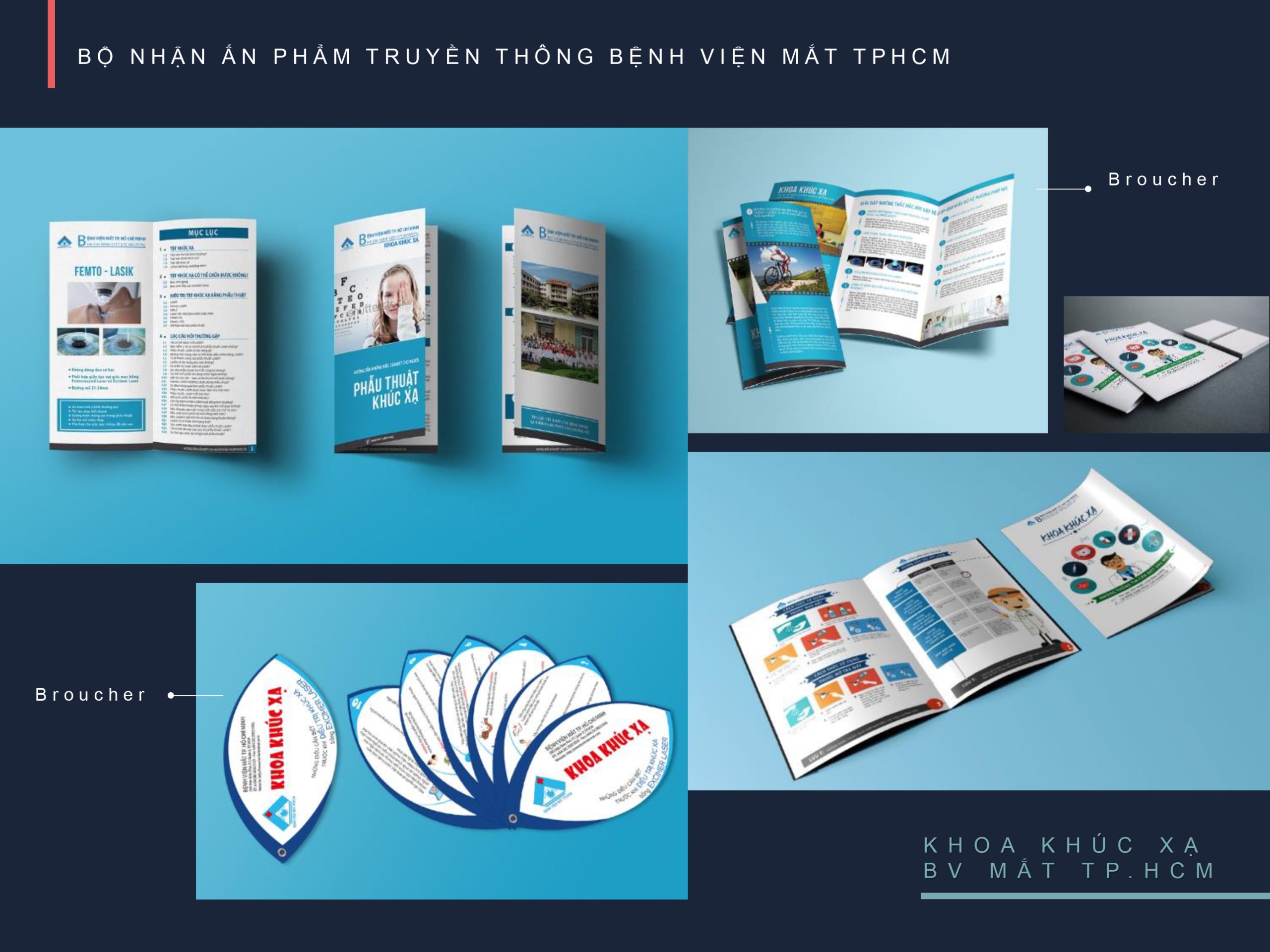 Bộ sự kiện truyền thông Brand Khoa Khúc Xạ BV Mắt TPHCM