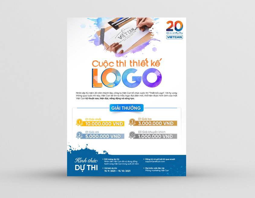 Ấn phẩm truyền thông lễ kỷ niệm 20 năm thành lập Cty Việt Can