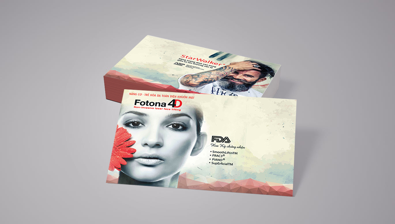 Ấn phẩm truyền thông Brand Fotona