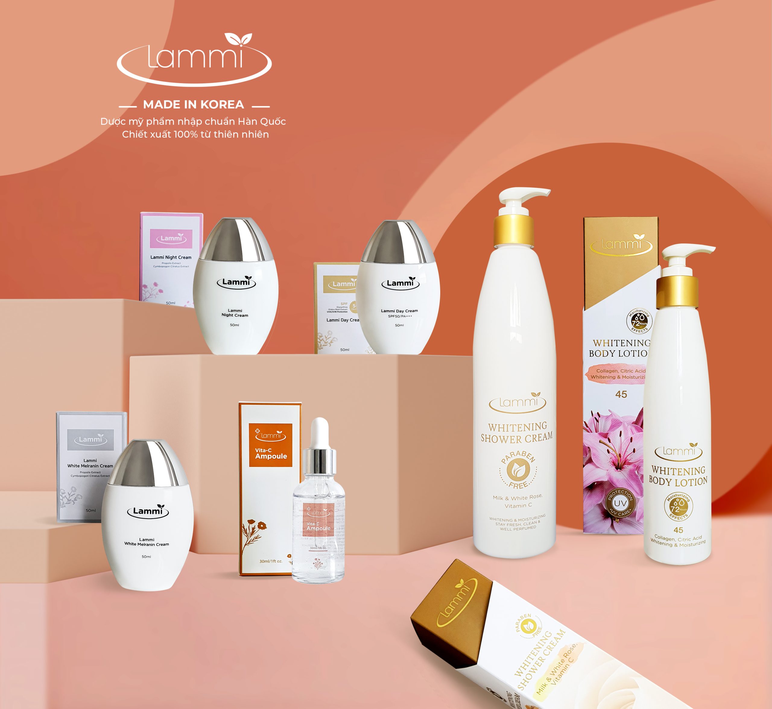 Design - Xây dựng và phát triển Brand Mỹ Phẩm Hàn Quốc Lammi