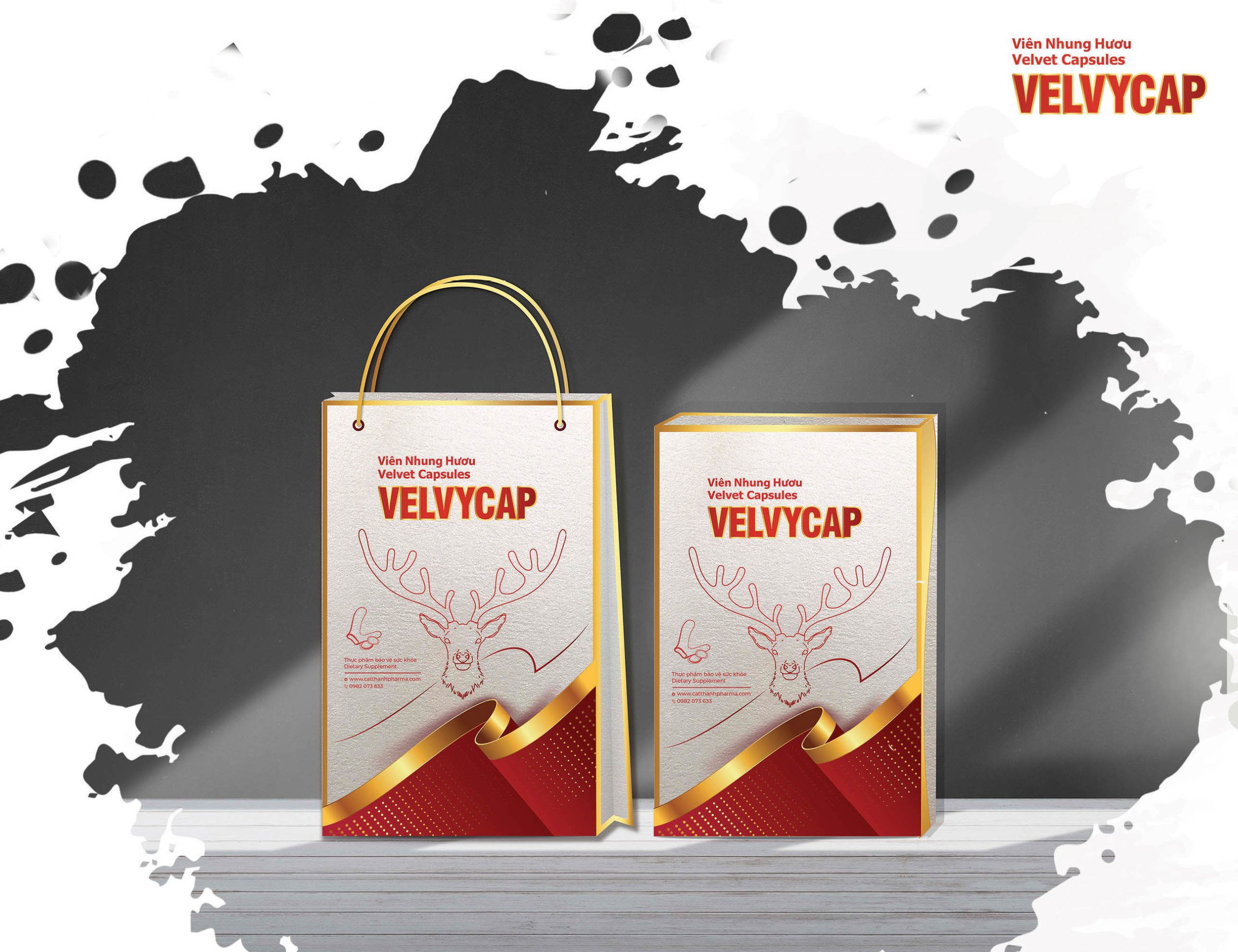 Bộ quà tặng Viên nhung hưu VELVYCAP