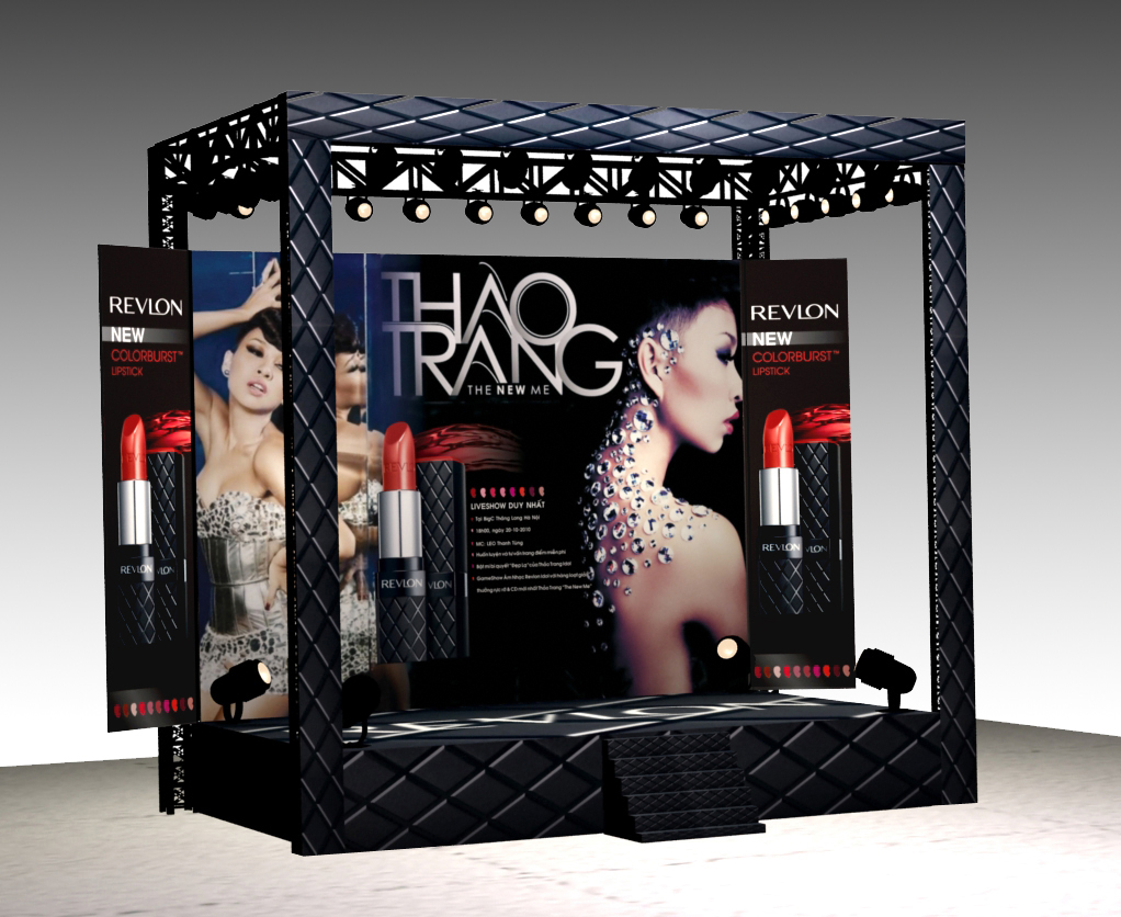 Quảng cáo - Biểu diễn & giới thiệu SP Revelon