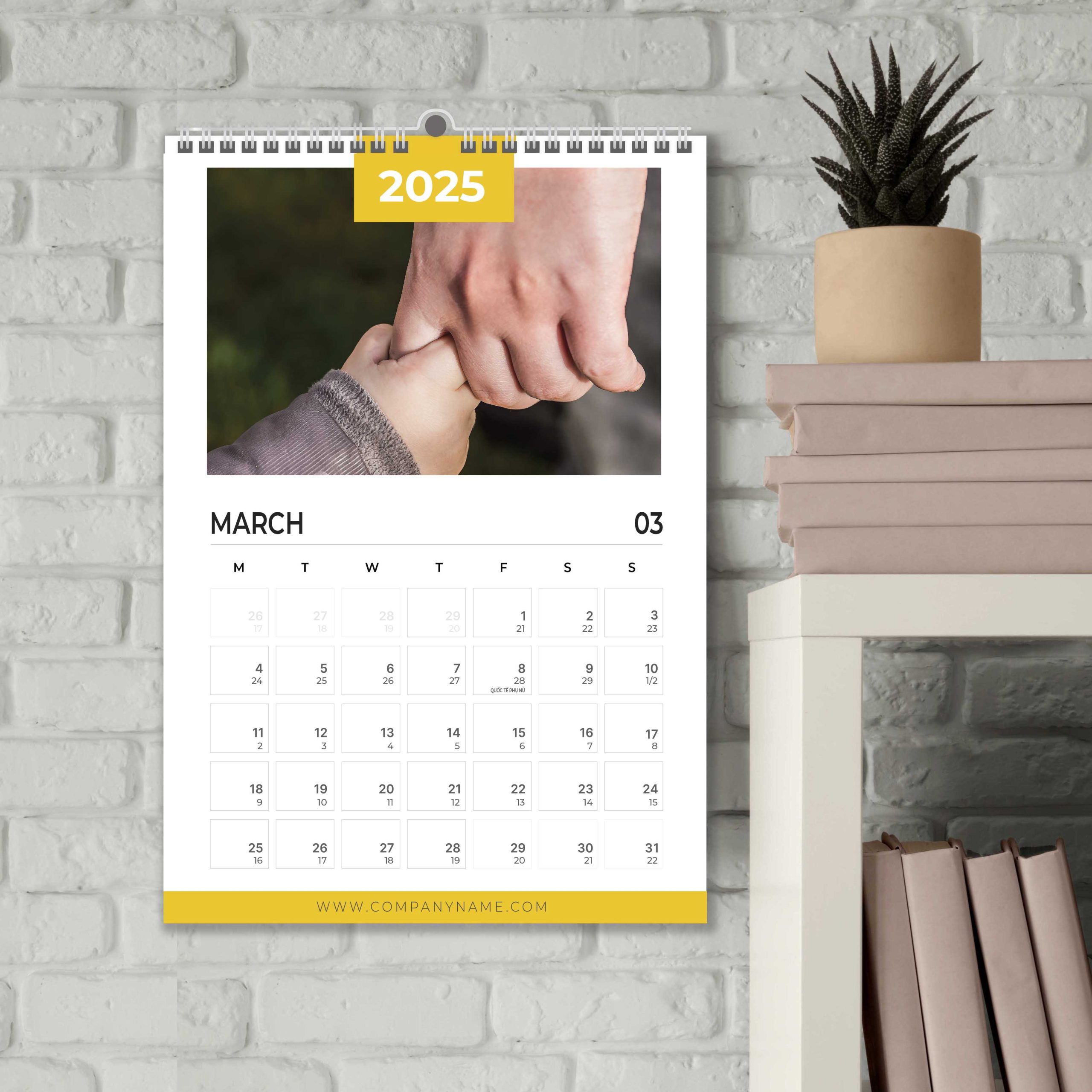 Lịch sản phẩm dịch vụ - 7 tờ in 2 mặt