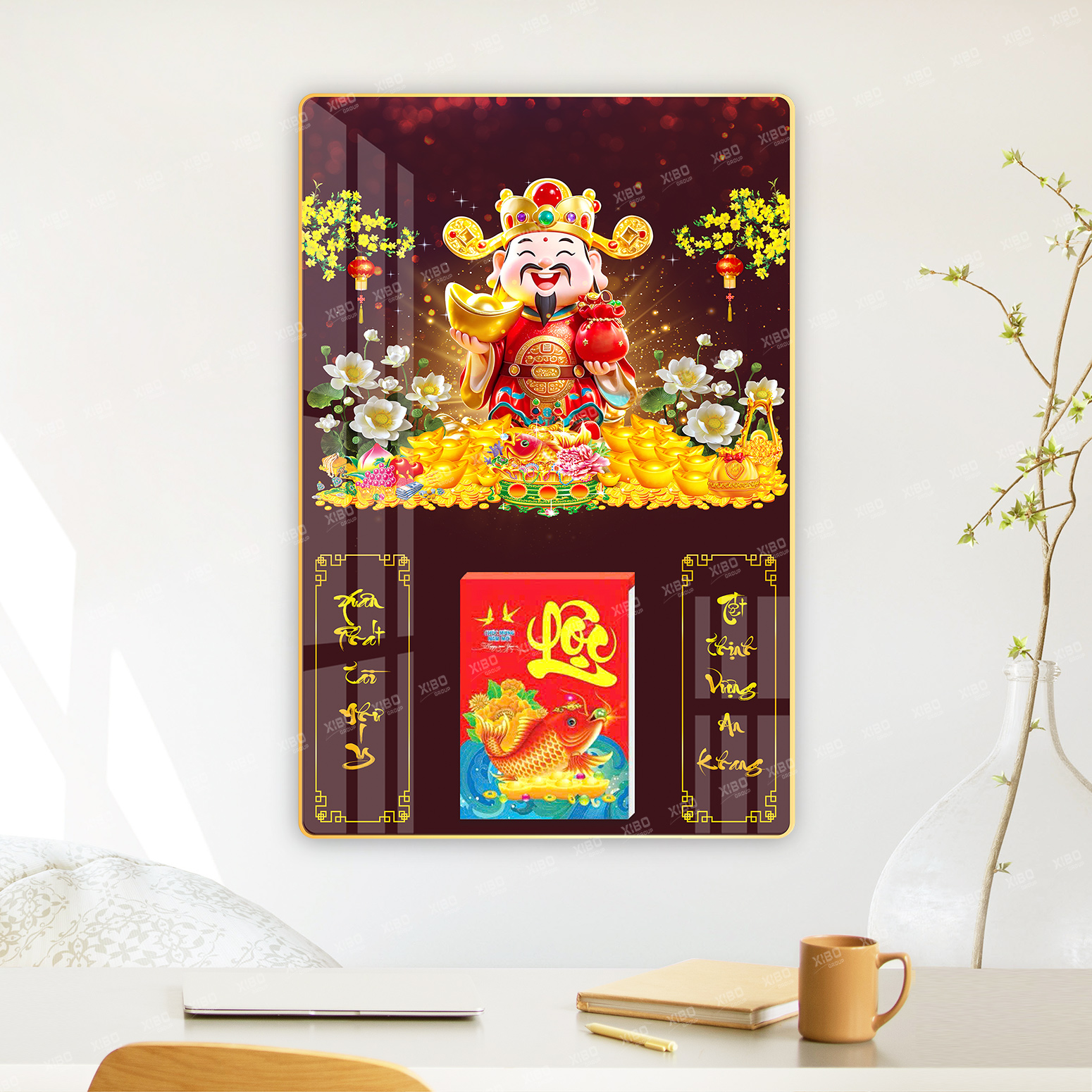 THẦN TÀI, PHẬT_LỊCH GỖ TRÁNG GƯƠNG