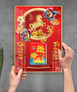 MẪU LỊCH ẤN TƯỢNG BÍNH NGỌ 2026