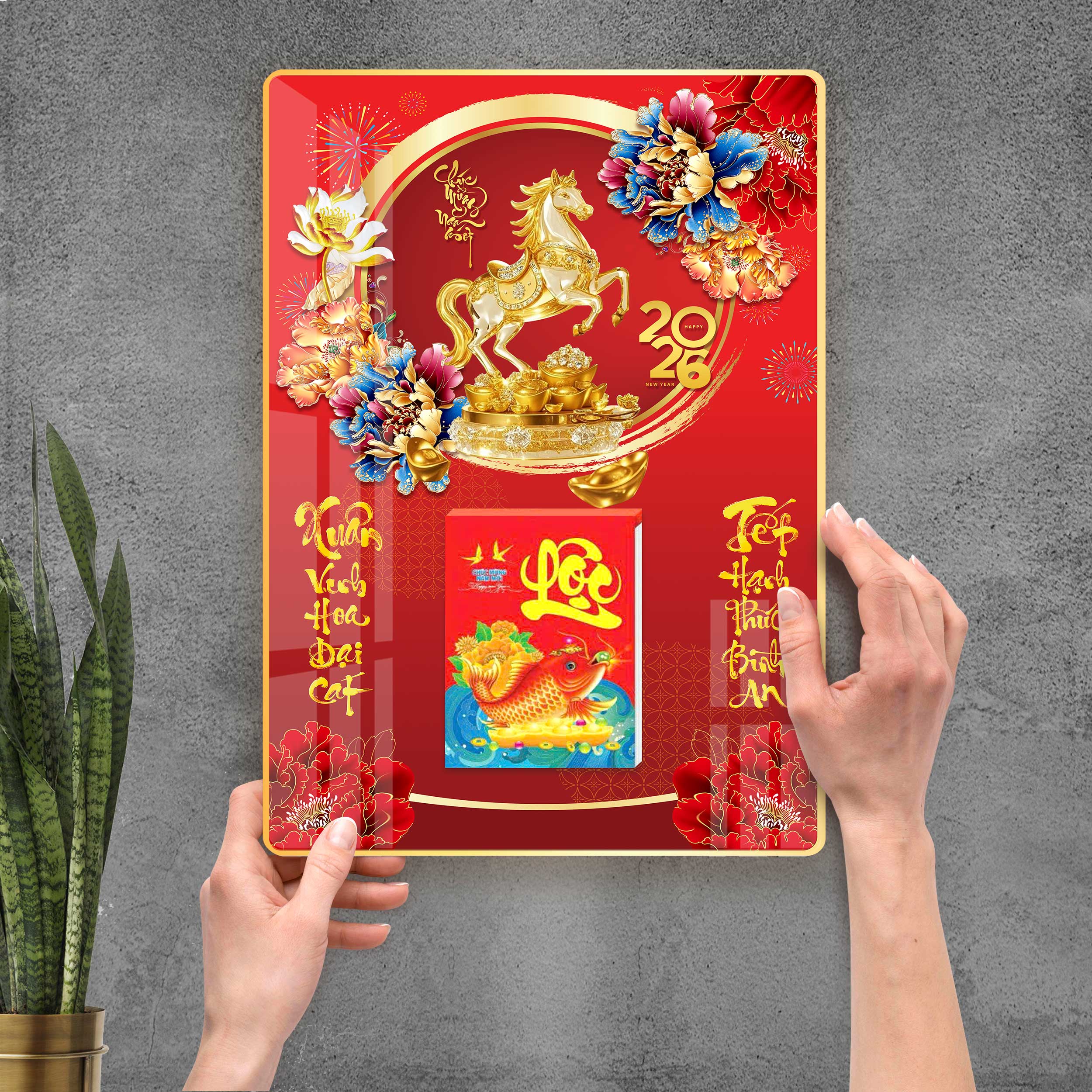 MẪU LỊCH ẤN TƯỢNG BÍNH NGỌ 2026